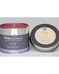 Potters Crouch Candle Tin Wild Heather